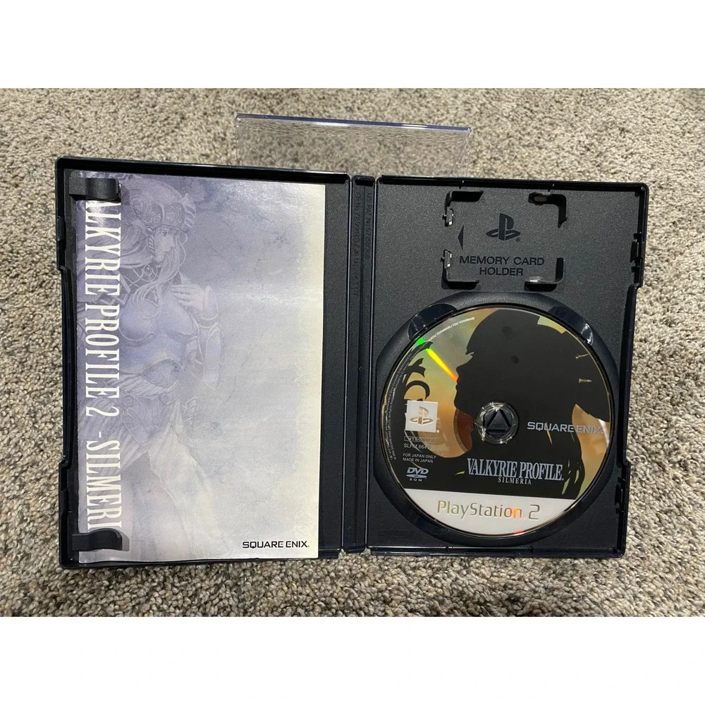 Video Game PS2 Japanese Import Valkyrie Profile 2 Silmeria Square Enix Excellent